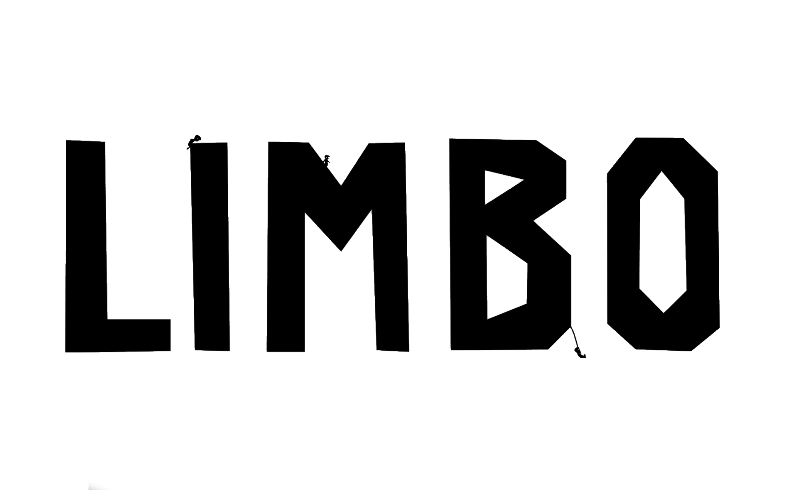 Лимбо бимбо. Limbo надпись. Лого игры Лимбо. Лимб логотип. Лимбо без фона.
