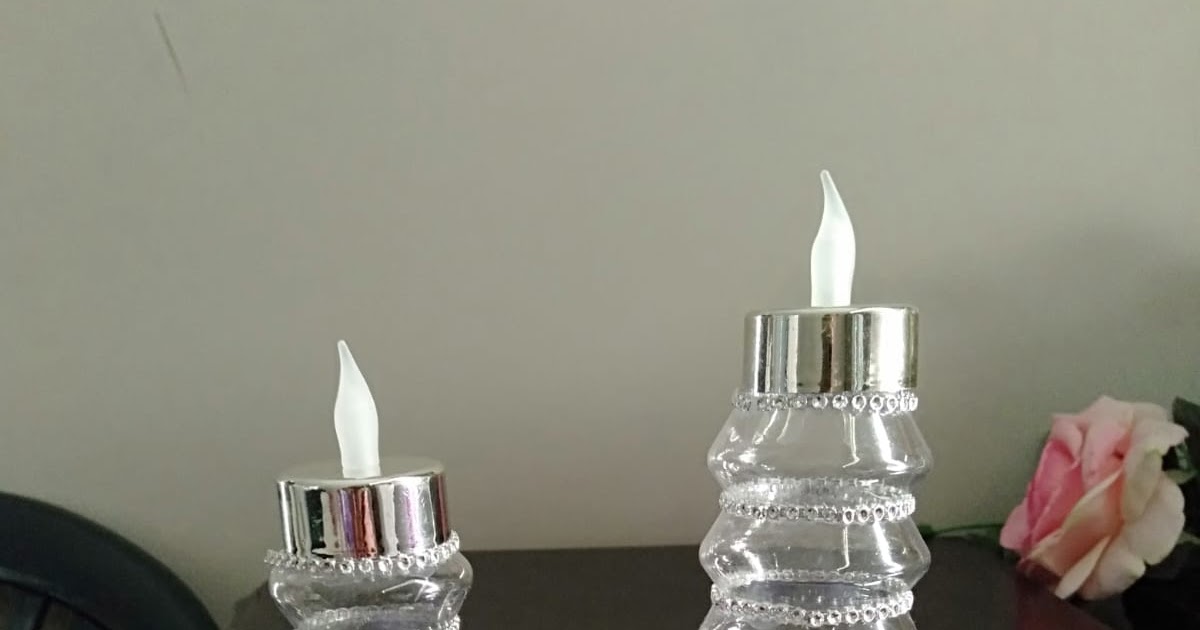 The easier way to make candle holders