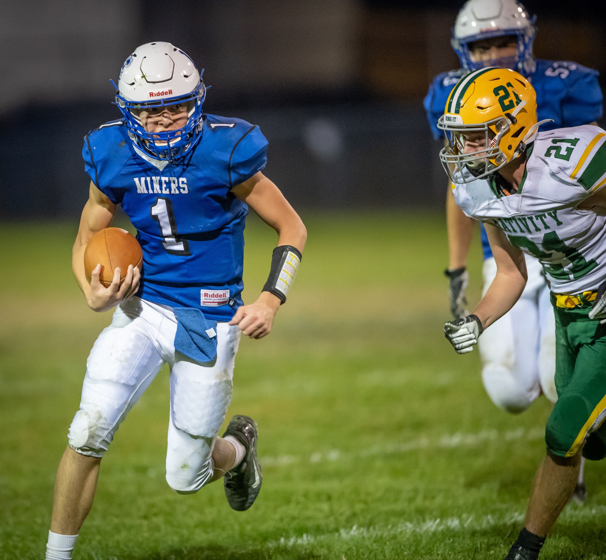 HIGH SCHOOL FOOTBALL Nativity BVM Wins the "Brawl in the Backyard