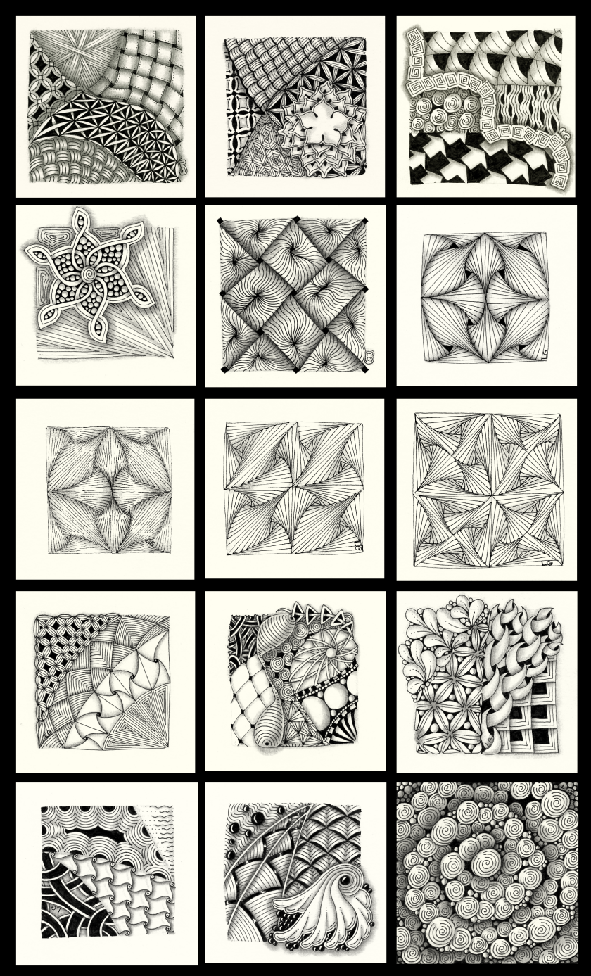 Time for Tangling: Classic Zentangle® - Ambler, Cadent, Knase, Static ...