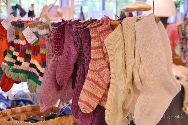 villasukat, winter socks