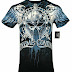 XTREME COUTURE by AFFLICTION Men T-Shirt DEALER Biker Black MMA GYM S-4X $40
