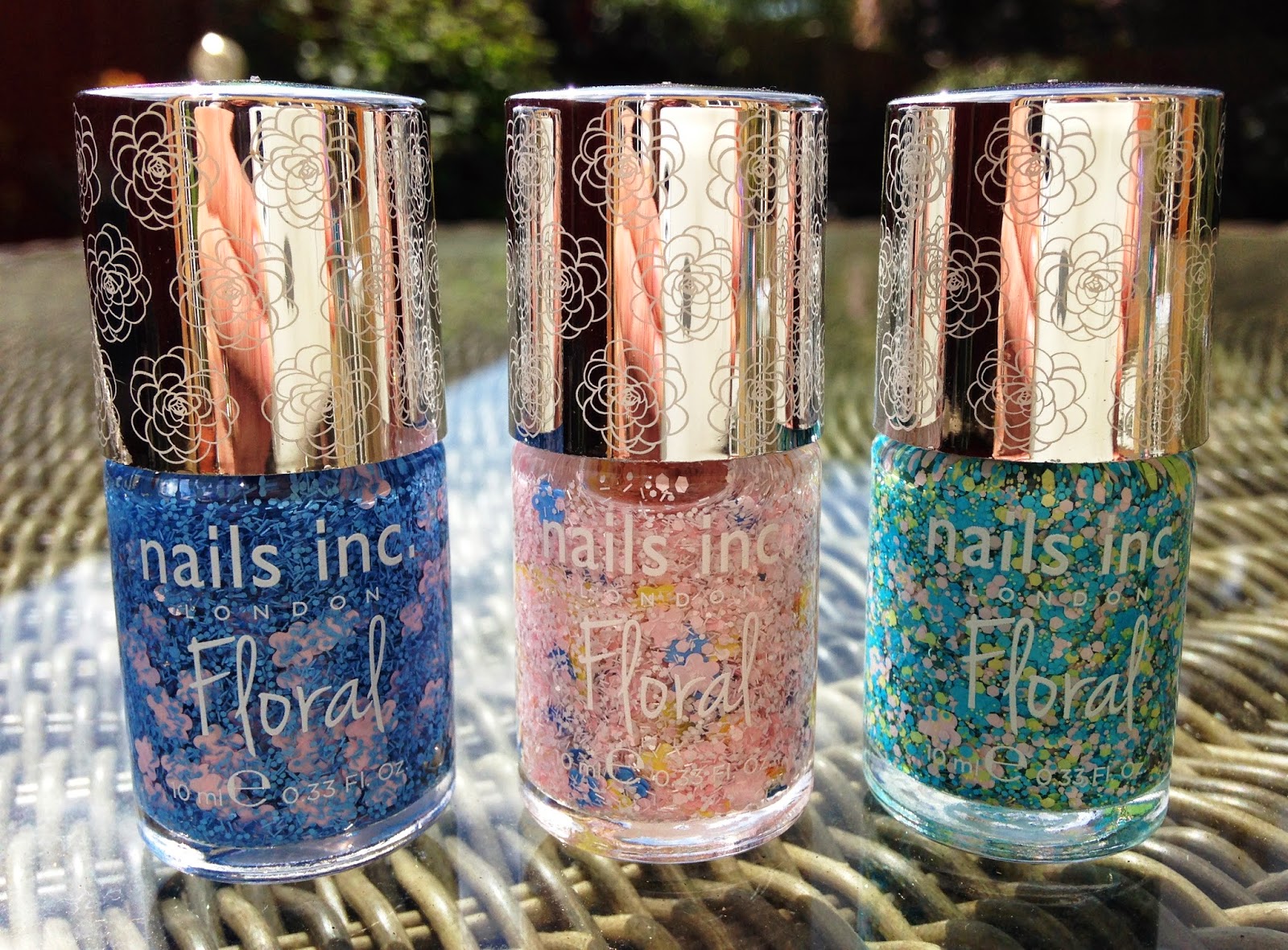 Moonstone & May Nails Inc Gardens Floral's Summer in bloom!