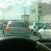 Saídas da zona norte da capital pela ponte do Igapó congestionadas