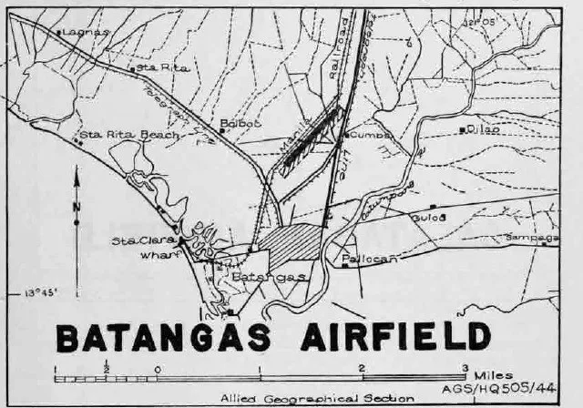 Map Batangas Field