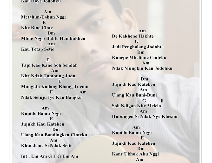 Kamrijal Ahmad Papuk Cinte Telakhang