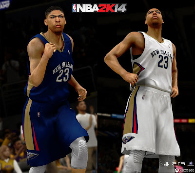 New Orleans Pelicans Jerseys in NBA 2K14