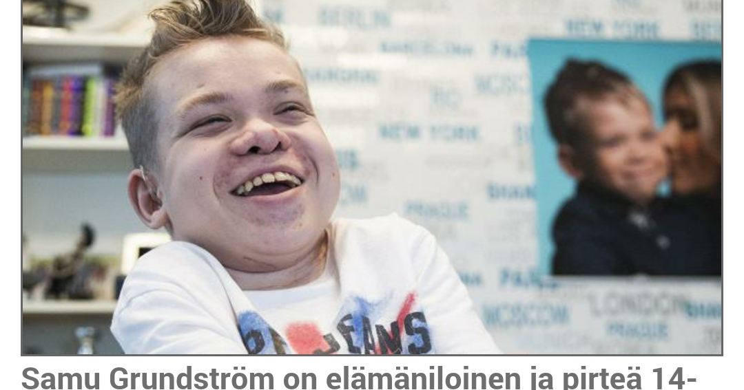 Wheelchair Stories The story of disabled Samu touched the readers of IS got the Chasswheel