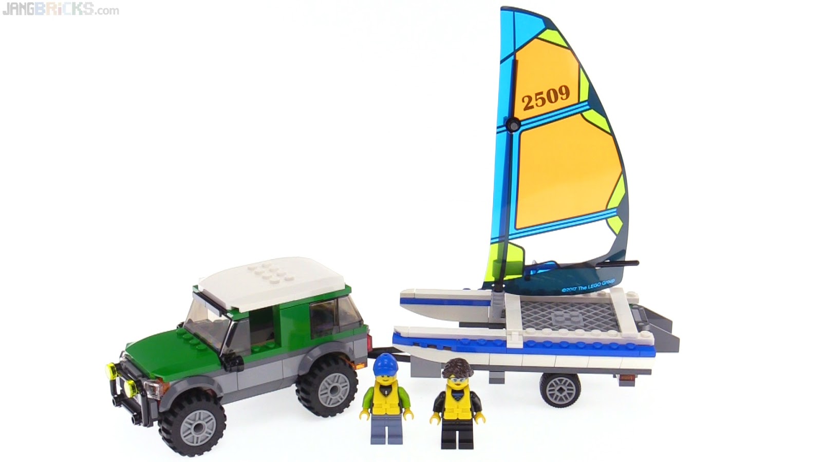 lego city 4x4 with catamaran 60149