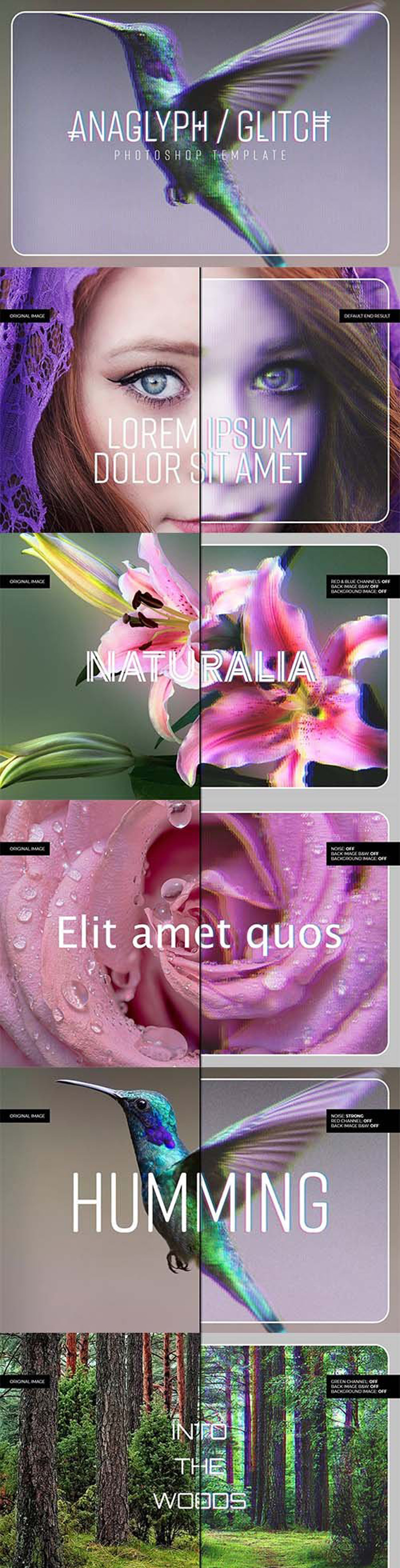 CreativeMarket - Anaglyph/Glitch Photoshop Template 5794468 2 lkgh