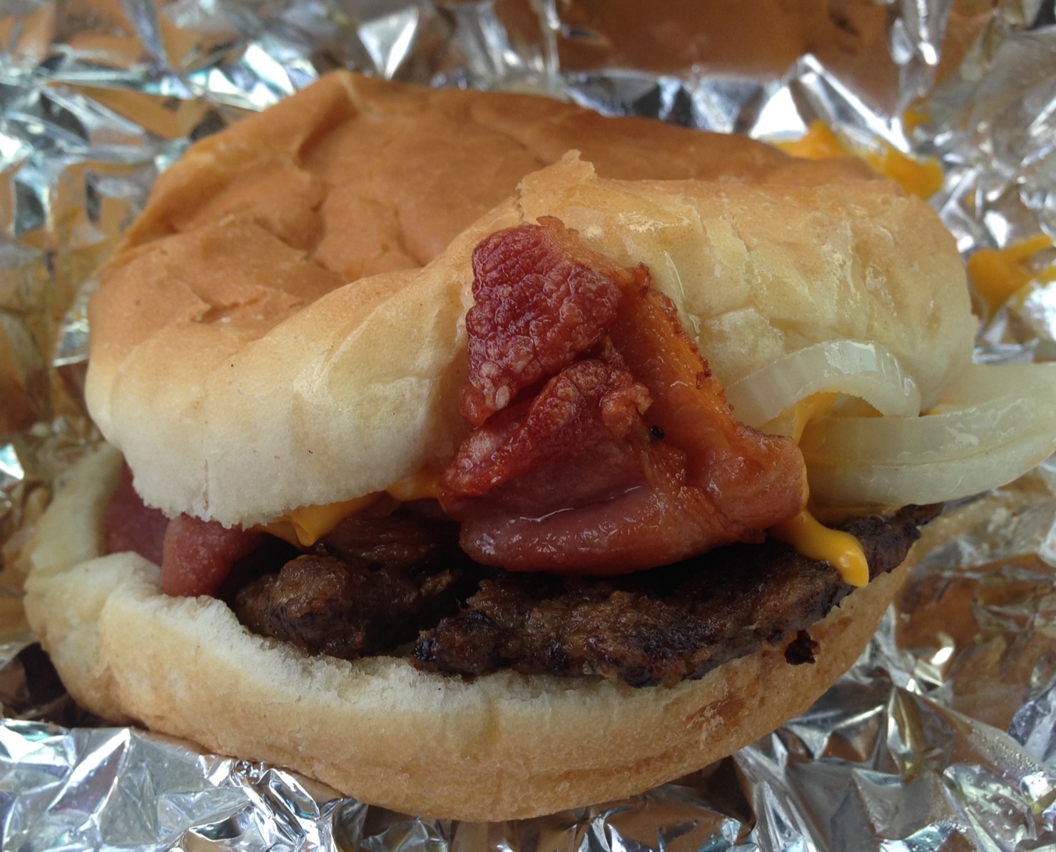 A Burger a Day The Cheddar Style Burger at CookOut, Charlotte, NC