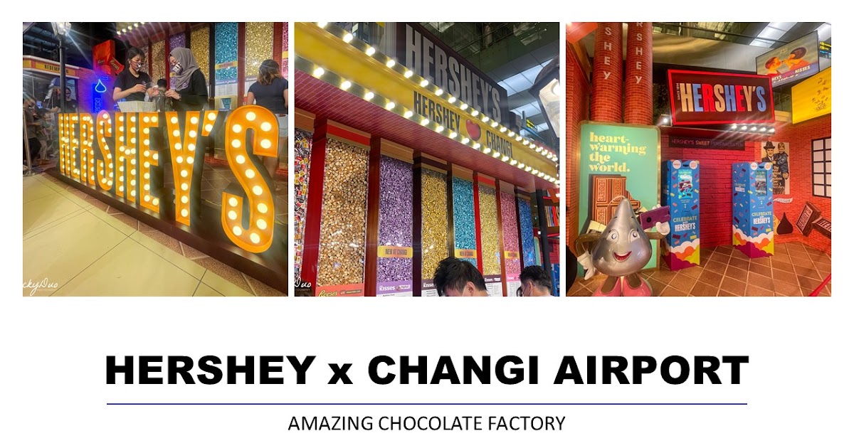 Changi Airport HERSHEY'S Promo Amazing Chocolate Factory