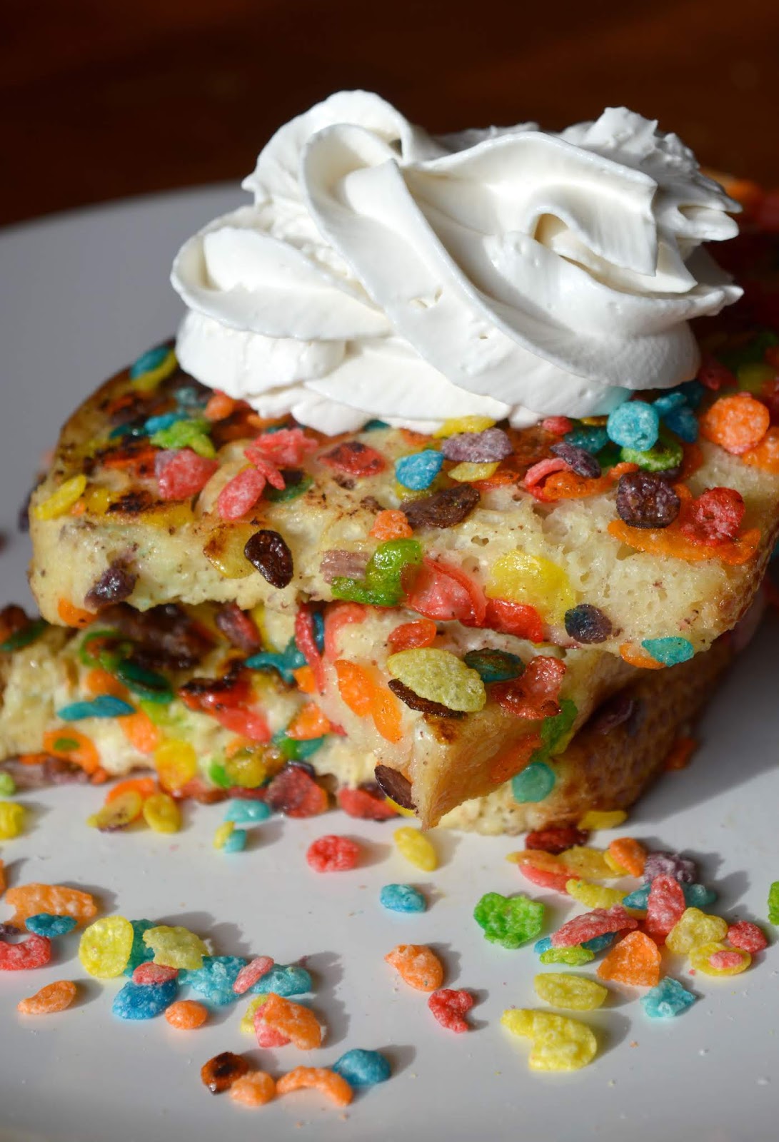 Fruity Pebbles French Toast