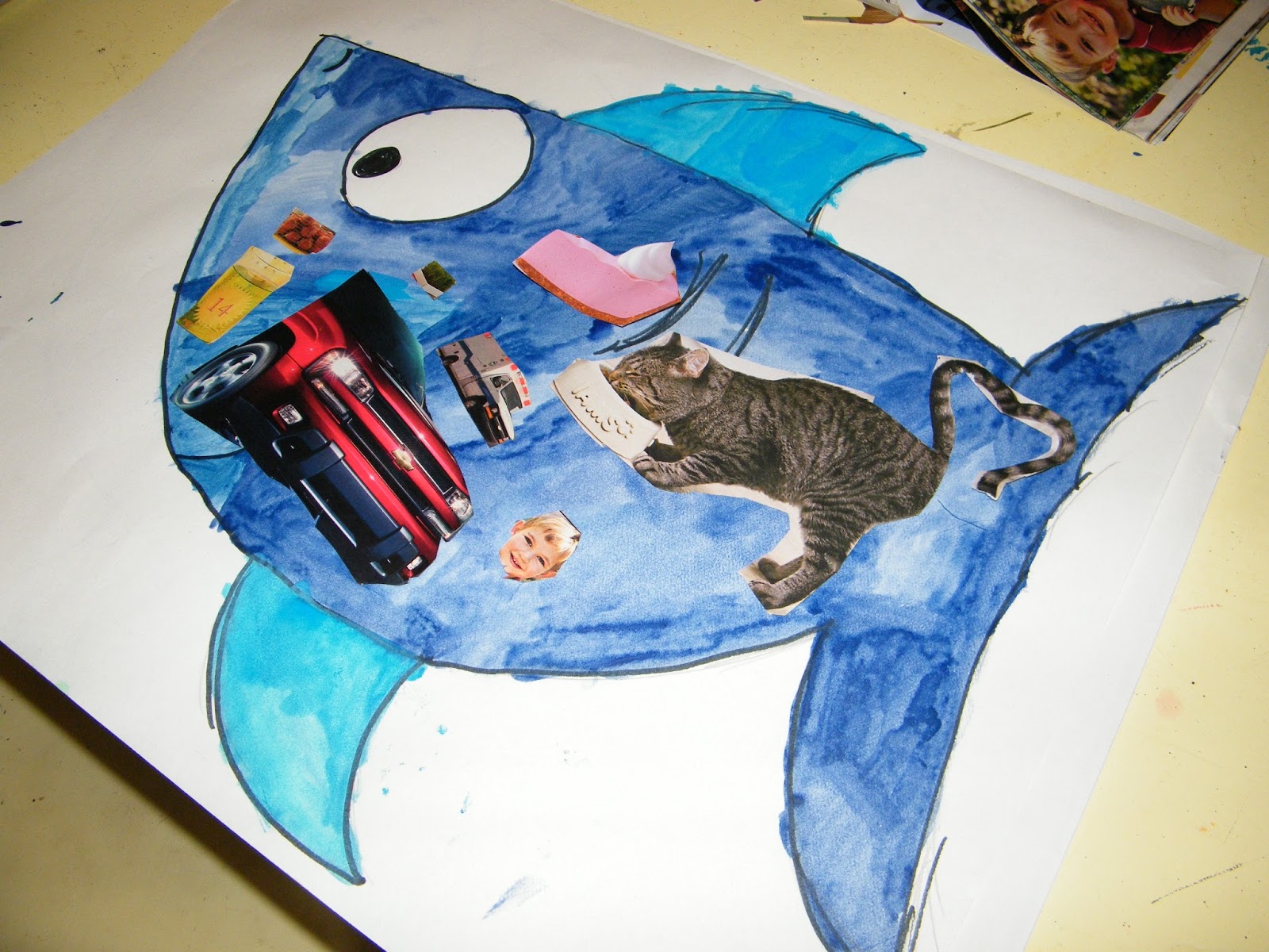 Adventures-In-Mommy-Land: what do sharks eat?