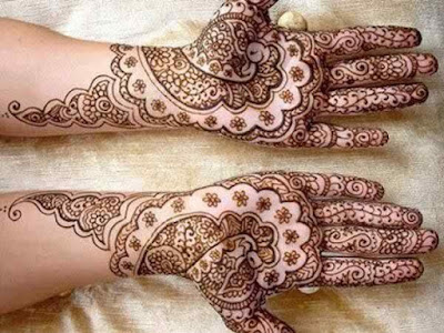 Latest Bridal mehandi designs 2015