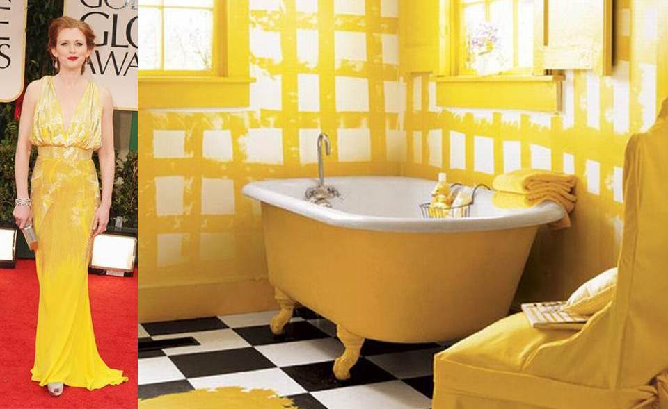 Your Hollywood Home: 2012 Color Trends Seen On Golden Globes Red Carpet