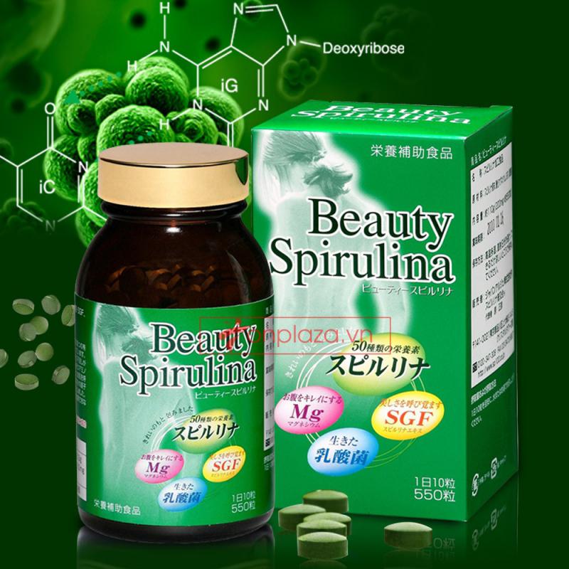 Tảo xanh beauty Spirulina –  1 hộp