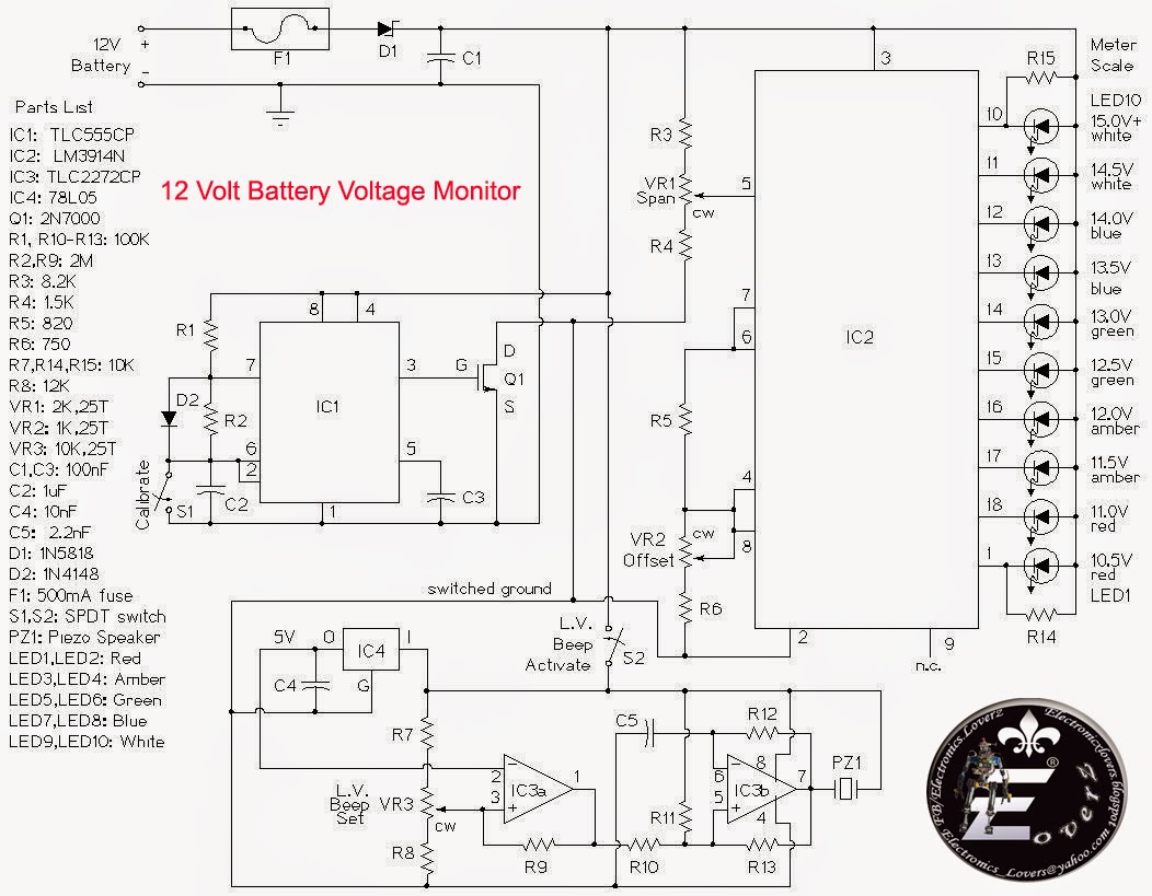 Circuit Schematic - Electronics Lovers ~ Technology We Love