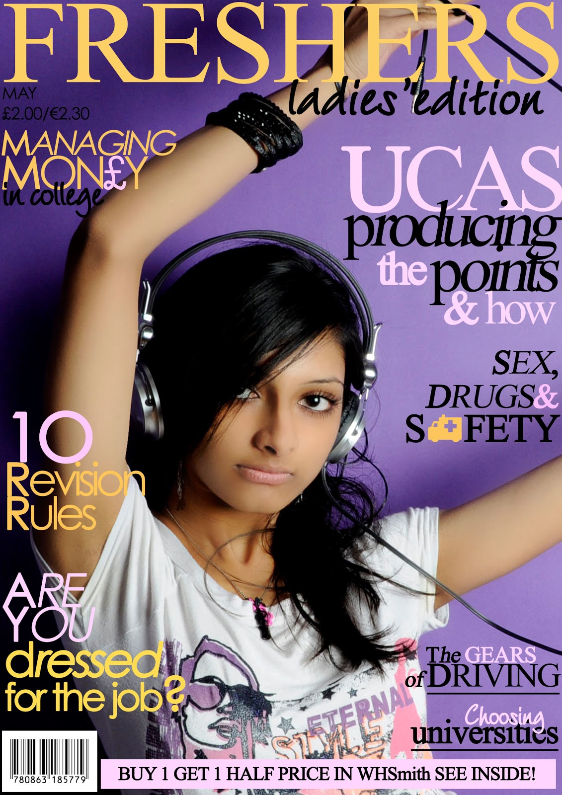 Media Blog: College magazine cover examples