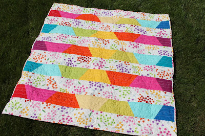 A Bright Baby Quilt
