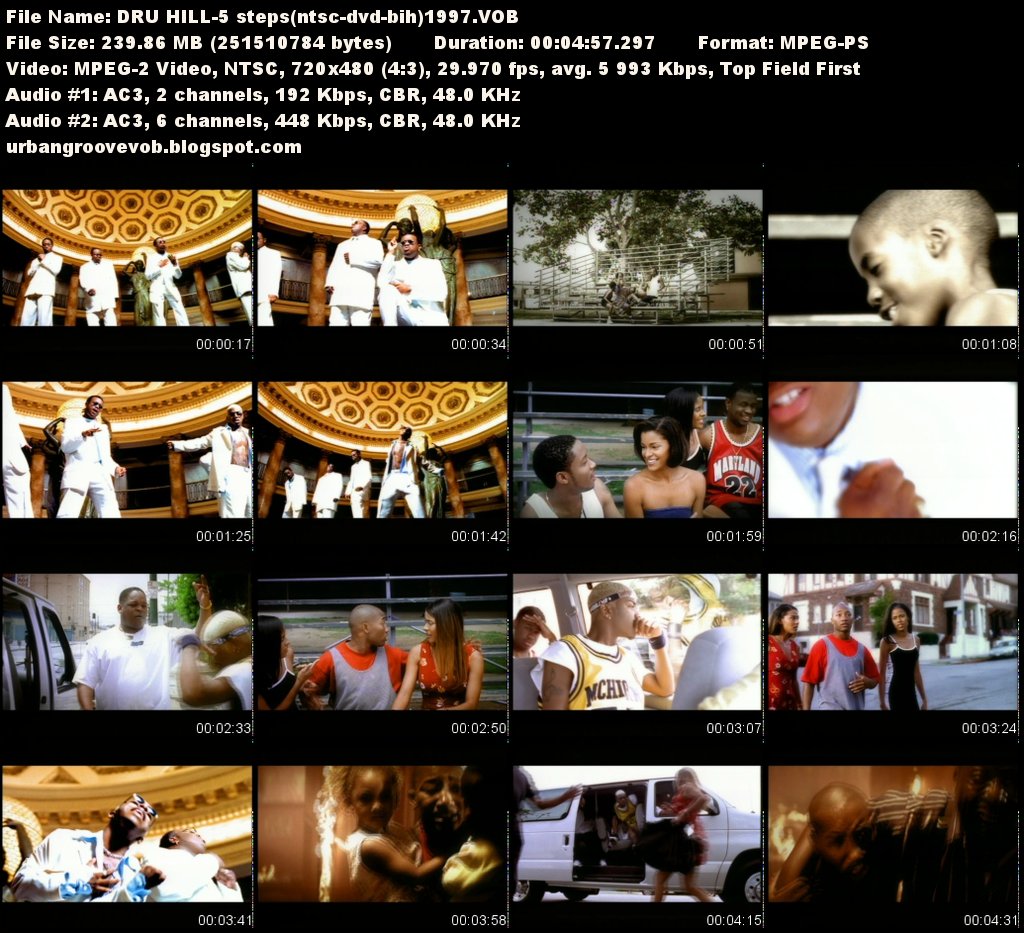 Urban Groove Vob Collection Dru Hill 5 Steps (1997)