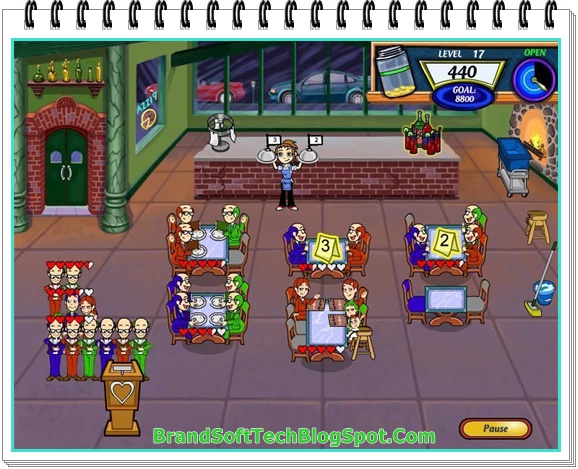 Diner Dash 2 Free Download Full Version For PC Offline