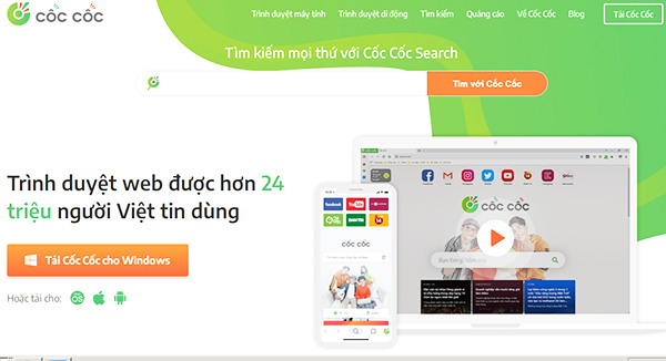 trang tim kiem coccoc trang tim kiem coccoc