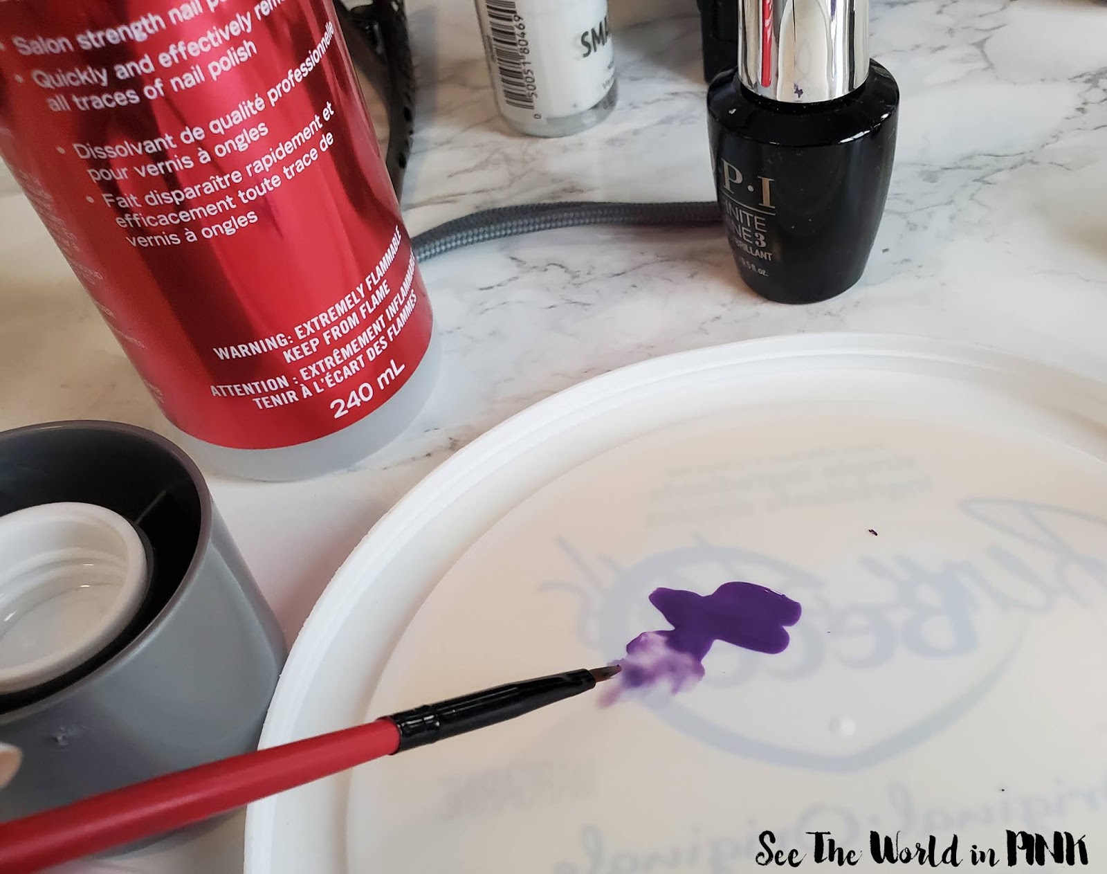 Manicure Monday - Watercolour Nail Art