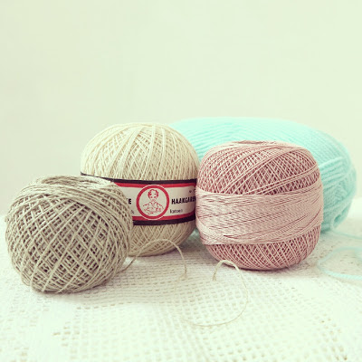 ByHaafner, crochet yarn, cotton crochet, Modinetje, white, pastel, organic hemp yarn, 
