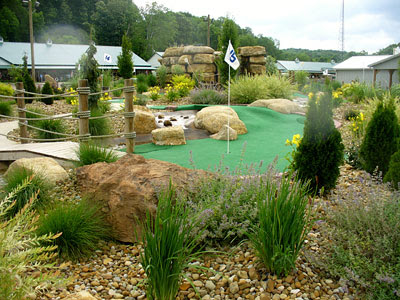 make your own putt putt course