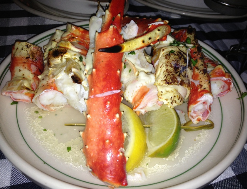 Grilled Alaskan King Crab Leg With Butter Sauce Recipe Food Recipe