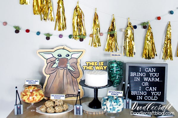 Baby Yoda Birthday Ideas - Baby Yoda Party Ideas Simplistically Living