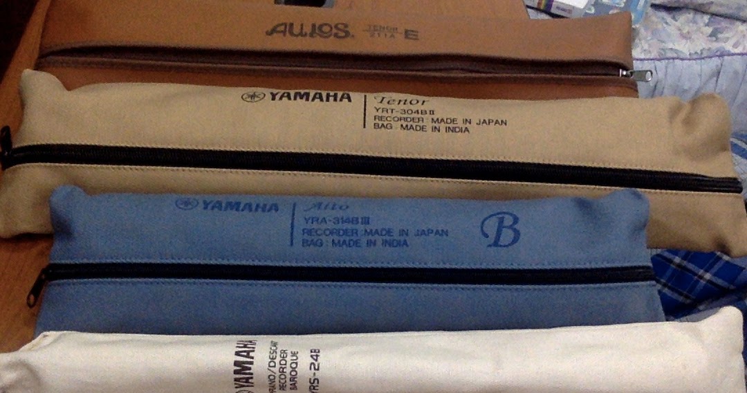 Comparing Recorders 1. Comparing Soprana, Alto and Tenor Recorders