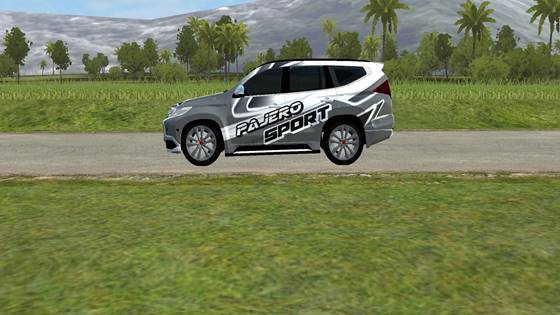 MOD BUSSID Mobil Mitsubishi Pajero Sport Terbaru Full Animasi