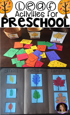 Leaf and Fall Activities for Preschool