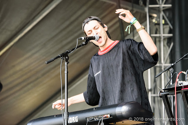 Chris Larocca on the Garrison Stage at Field Trip 2018 on June 2, 2018 Photo by John Ordean at One In Ten Words oneintenwords.com toronto indie alternative live music blog concert photography pictures photos