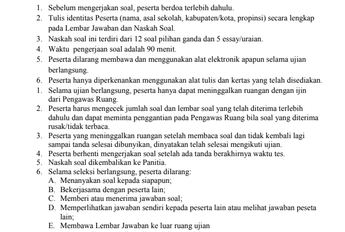Inilah Latihan Soal Dan Kunci Jawaban Ksm Jenjang Mi Mts Ma 2018 Info Pendidikan