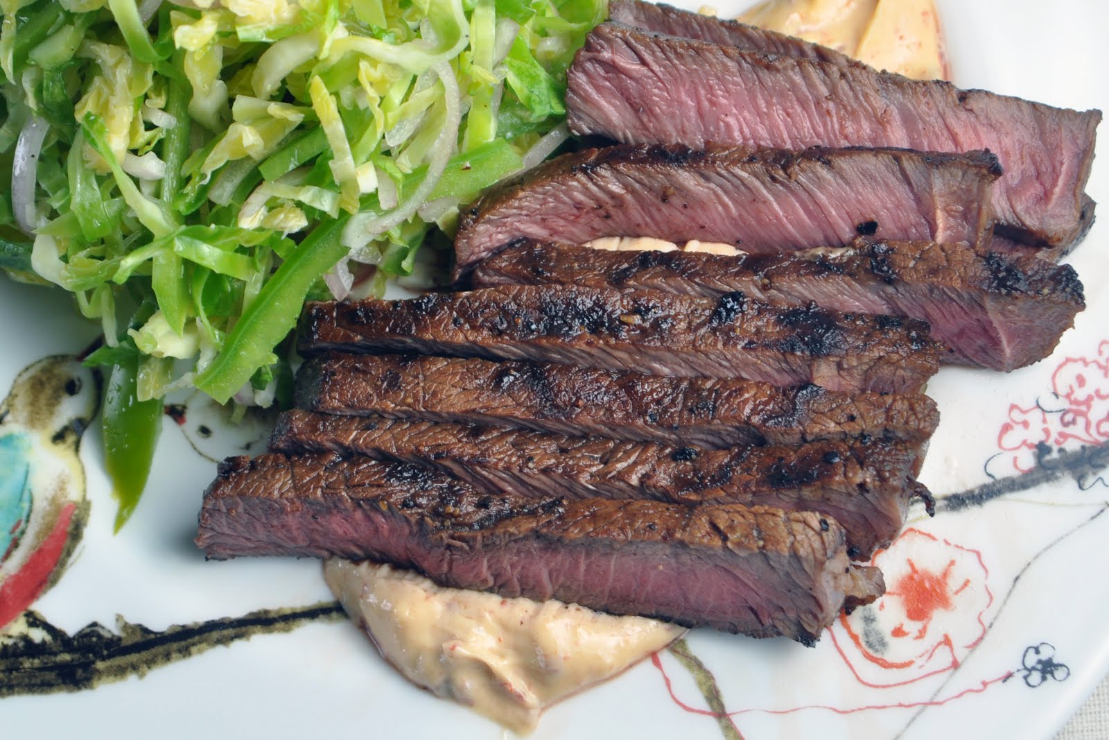 Impeccable Taste Chipotle Steak with Brussels Sprout Slaw