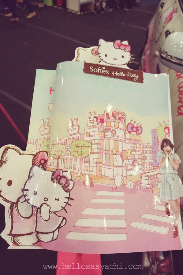 Sasyachi Beauty Diary Seru Booth Softex Kitty Wonderland Macam Buku