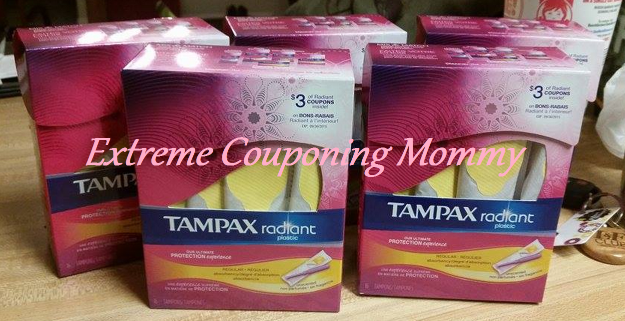 Extreme Couponing Mommy CHEAP Tampax Tampons at Walgreens