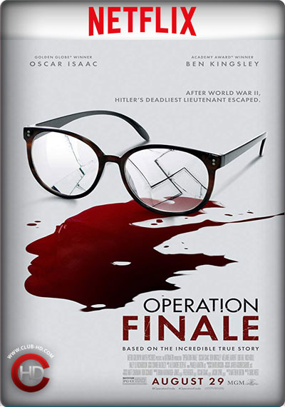 Operation Finale (2018) 1080p NF WEB-DL Dual Latino-Inglés [Subt. Esp] (Thriller. Drama. Intriga)