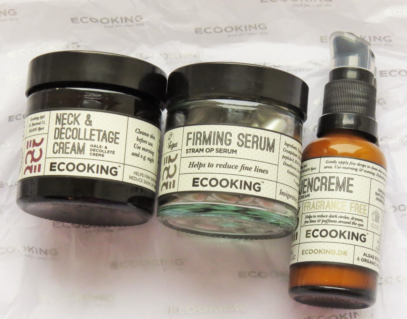 Beauty Balm *REVIEW Ecooking Firming Serum, Neck & Decolletage Cream