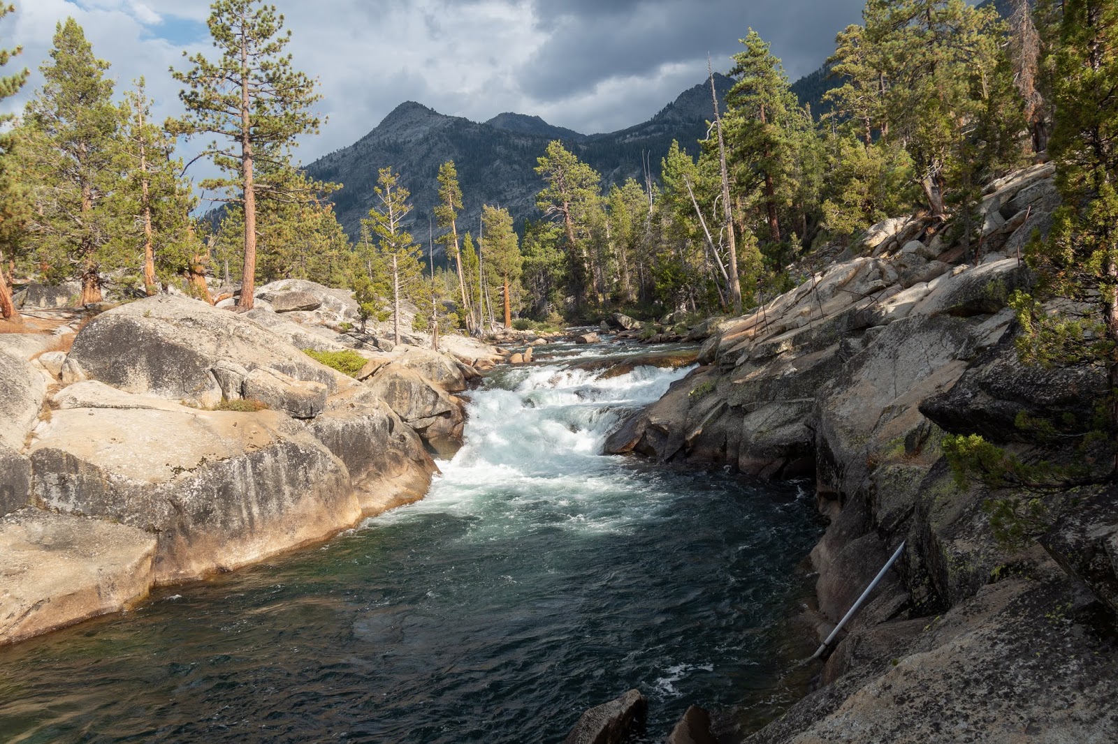 Fresno Climber Backpacking Florence Lake to Evolution valley