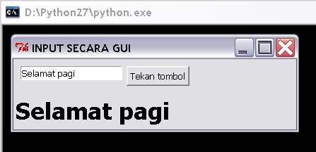 Membuat Kolom Input Dan Tombol Secara GUI Pada Python - Niguru Indonesia