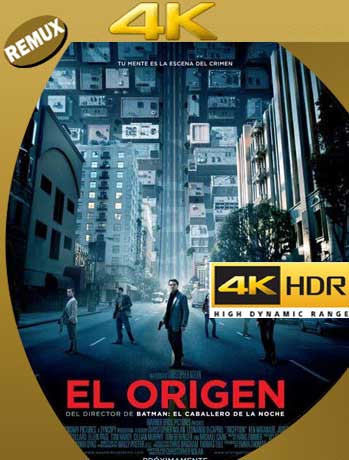 El origen (Inception) (2010) 4K REMUX 2160p UHD [HDR] Latino [GoogleDrive]
