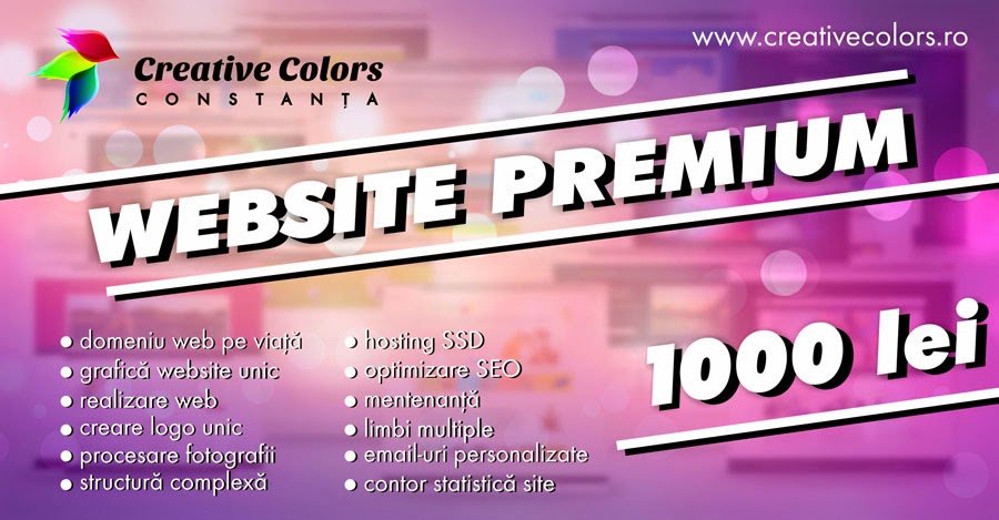 Website - Pachet Premium - 1000 lei