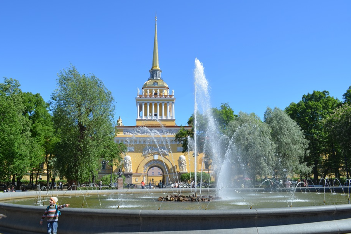 Александровский сад СПБ Адмиралтейство