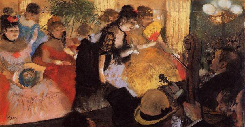 Τροφώνιο Ωδείο: "Music in paintings of Edgar Degas".