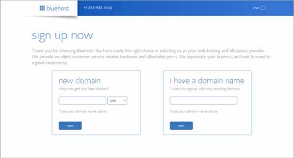 Bluehost domain registered Bluehost domain registered