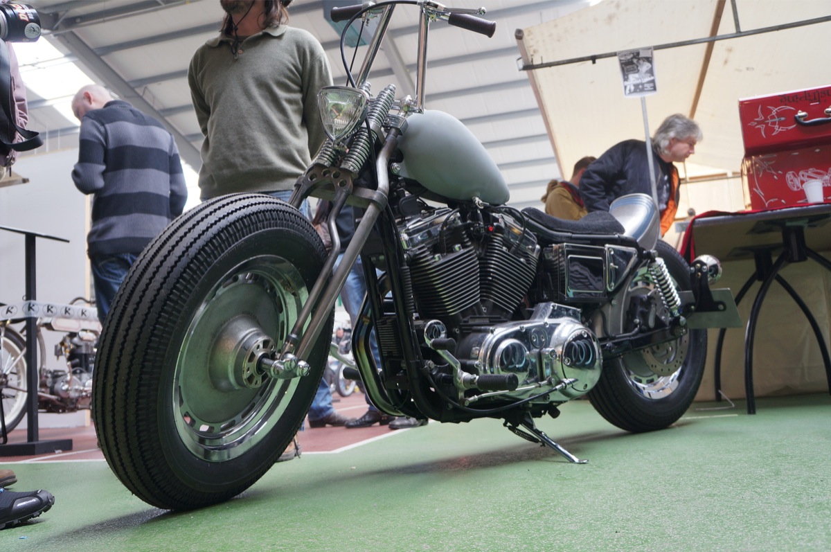 BUBBLE VISOR Rogues MC Chopper Show 2013 4